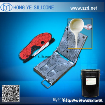 Manual silicone rubber for shoe mold making